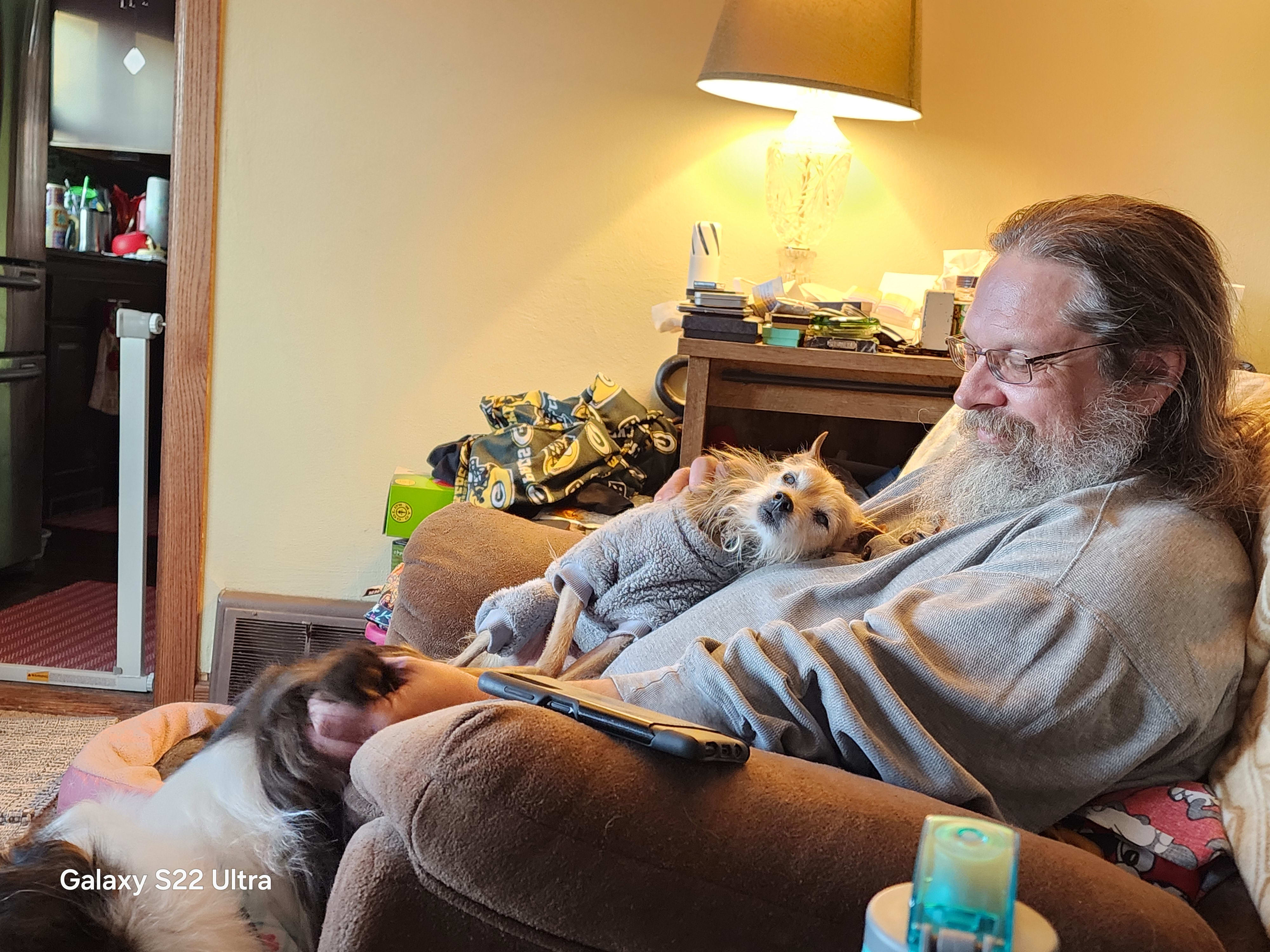 Maggie Mae nicknamed Bug- Lucky and Moses